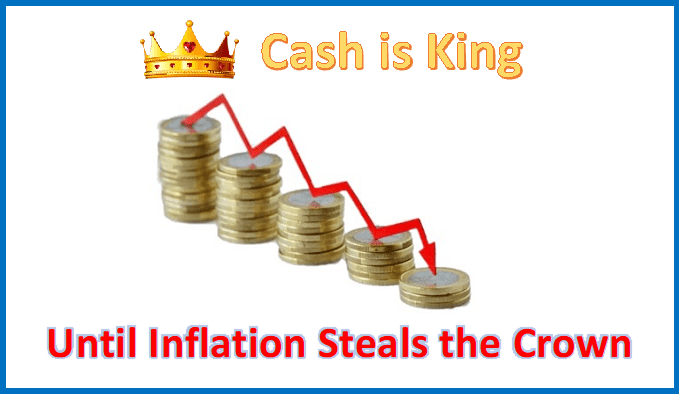 Cash is King – Until Inflation Steals the Crown
